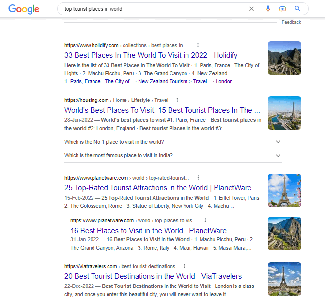 Organic Results
