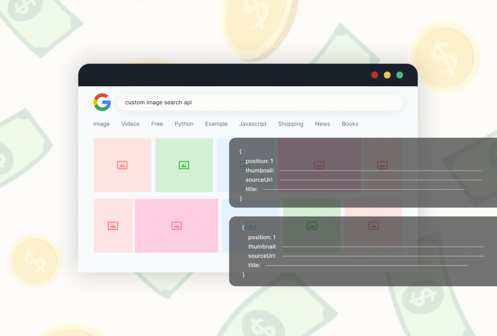 Custom pricing for image search API