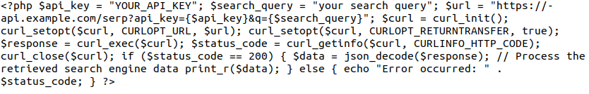 PHP Code