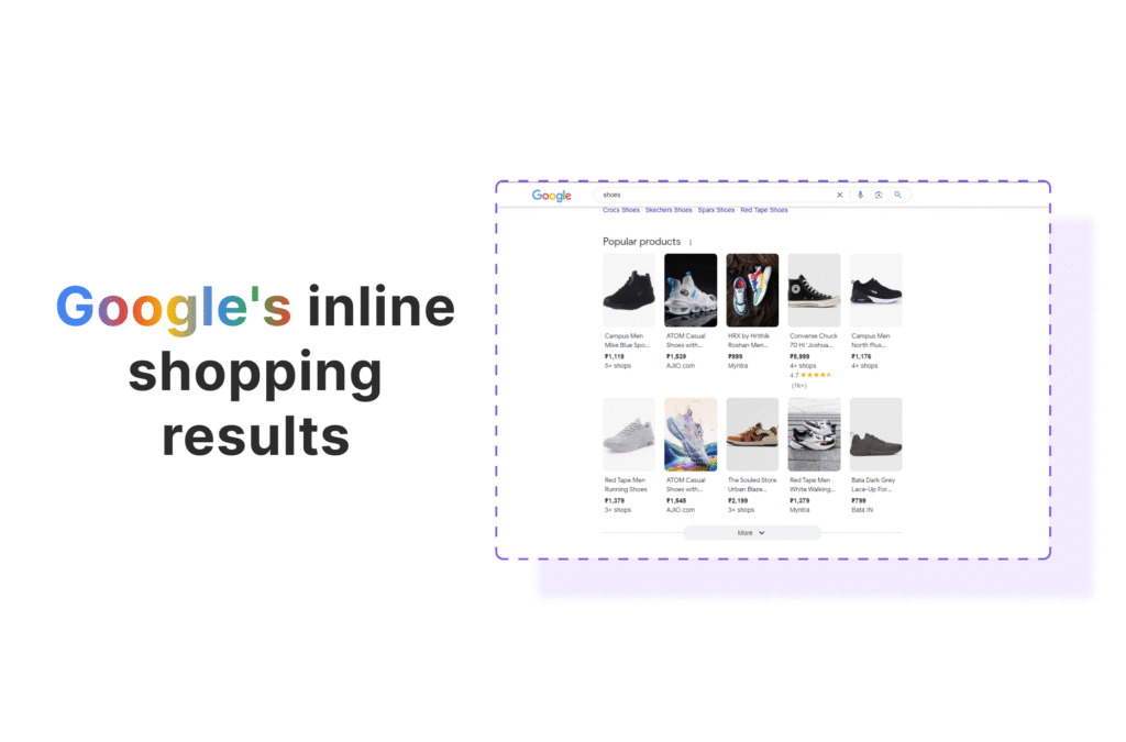 WhyBother with Google Inline Shopping Results
