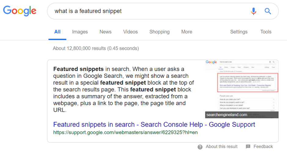 What Is a Featured Snippet